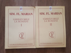 SARBATORILE LA ROMANI - SIM. FL. MARIAN - 2 volume foto