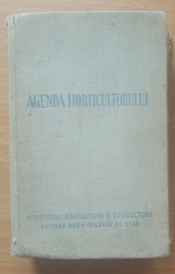 V. G. VELICAN--AGENDA HORTICULTORULUI foto