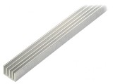 Radiator extrudat cu aripioare naturale 1000mm x 19mm