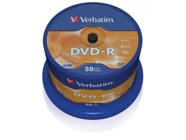 Verbatim DVD-R 16X SPINDLE 50