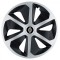 Set 4 capace roti pentru Renault Nou, model Roco Mix, R15