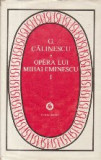 Opera lui Mihai Eminescu, Volumul I