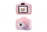 Camera digitala pentru copii Star A3, Roz, 2000 W Pixeli, HD 2.0 , functie MP3