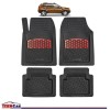 Covorașe Auto TeamCar&reg; Tip Tăviță Compatibile Dacia Duster I (2010&ndash;2017) - Red, Cauciuc