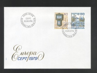 Switzerland 1979 Europa CEPT Mi.675-676 FDC UN.028 foto