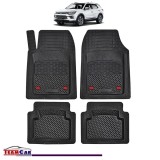 Covorase Auto TeamCar&reg; Tip Tavita Compatibile SsangYong Korando C300 (2019+) Negru Material Rezistent, Cauciuc