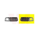Grila bara protectie Audi A4 (8k2, B8) Van Wezel 0327593, parte montare : stanga, fata