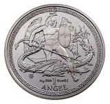 Isle of Man - 2014 1oz ANGEL Coin - 1 Oz .999 Silver Bullion