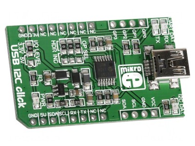 USB I2C GPIO Click Board MCP2221 foto