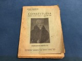 Constitutia - Societate secreta romana in Lugoj 1830 - 1834 de Ioan Boros anul 1928 / 46 pagini !