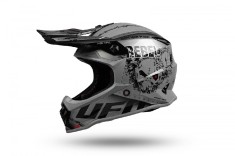 Casca cross/atv Ufo Intrepid Kids, culoare negru/argintiu, marime L Cod Produs: MX_NEW HE160L