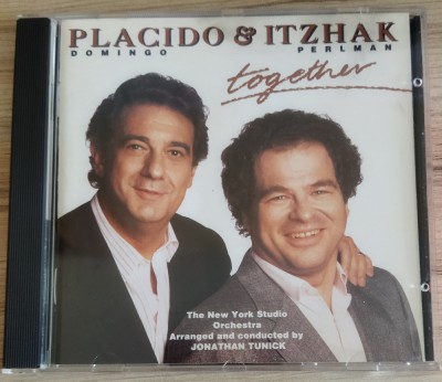 CD Placido Domingo, Itzhak Perlman &amp;ndash; Placido &amp;amp; Itzhak Together foto