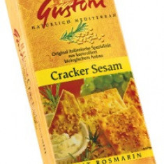 Biscuiti Bio Crocanti cu Susan si Rosmarin Gustoni 250gr