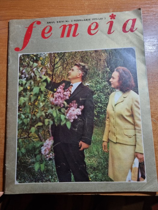 femeia februarie 1973-lucru de mana ,moda,fabrica dunarea giurgiu