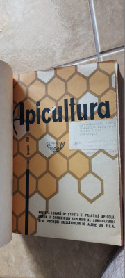 REVISTA APICULTURA IN ROMANIA ANUL 1964 , LOT 12 REVISTE AN COMPLET foto