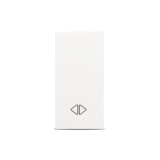 Moda Voice, intrerupator cruce 1M, alb mat, Elbi