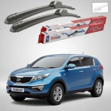 Cumpara ieftin Ștergătoare Kia Sportage III SL SUV 2010-2015 | Set Față Flat &ndash; TeamCar&reg;