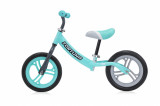 Bicicleta de echilibru Fortuna 2-5 ani grey green, Lorelli