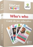 Who&#039;s who - Carti de joc educative
