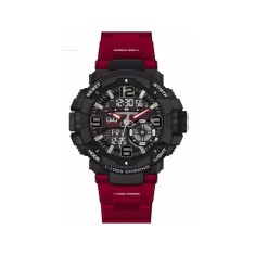 Ceas Barbatesc Sport Q&amp;Q cu cronometru si iluminare afisaj - GW86J800Y