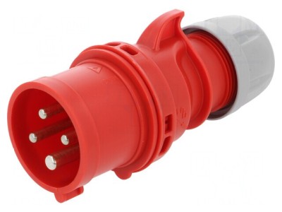 Conector alimentare trifazat 16A 400VAC IP44 foto