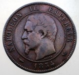 B.696 FRANTA NAPOLEON III 10 CENTIMES 1854 B