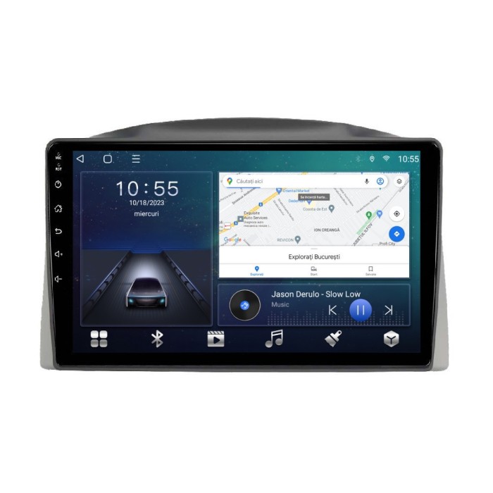 Navigatie dedicata cu Android Jeep Grand Cherokee III 2004 - 2007 cu navigatie
