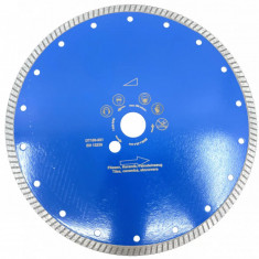 Disc DiamantatExpert pt. Gresie ft. dura, Portelan dur, Granit- Turbo 230mm Super Premium - DXDH.3957.230