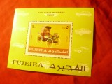 Bloc Fujeira 1971 - Primul Peugeot - Automobile, Nestampilat