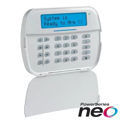Tastatura LCD alfanumerica, cablata, 128 zone, modul Power G, SERIA NEO - DSC HS2LCDRF8EE3 foto