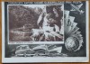 Reclama Posta Romana, CP expediata de Mircea Groza dupa vizita pe insula Ada - Kaleh catre Mia Groza, 1957
