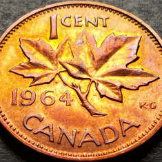 Moneda 1 CENT - CANADA, anul 1964 * cod 1762 A