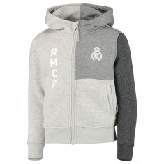 Real Madrid hanorac cu glugă pentru copii No15 Zip grey - 14 let