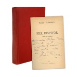 Radu Tudoran, Fiul risipitor, 1970, cu dedicație pentru Ștefan Toncu