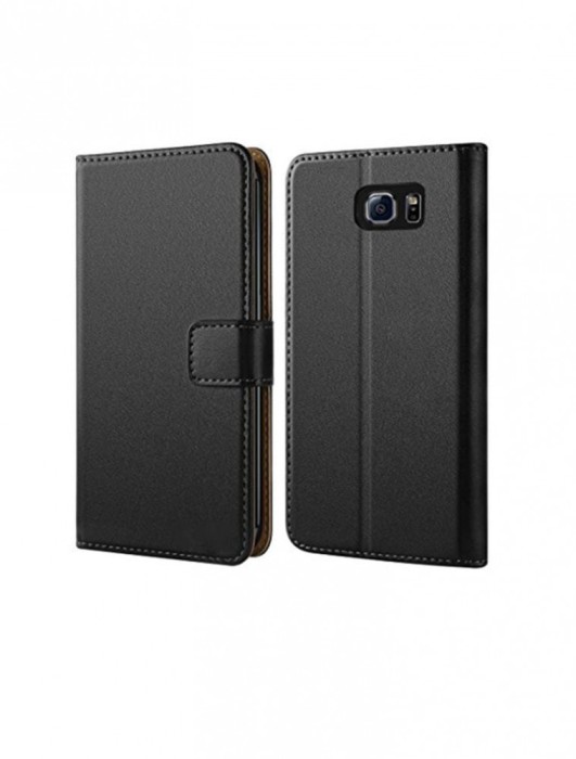 Husa Wallet Case Samsung Galaxy S6 Edge g925 Black&nbsp;