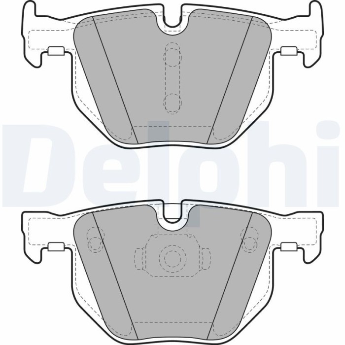 DELPHI LP2068 set placute frana,frana disc