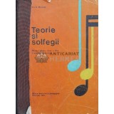 Teorie si solfegii. Manual pentru clasa a VI-a a scolilor de muzica - 1979 - Vasile Mereuta ($M199)