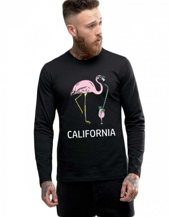 Bluza barbati neagra - California - S