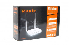 Router 4G Wireless TENDA 4G680, 300 Mbps, 4G LTE &amp;amp; VoLTE, alb, sigilat foto