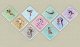 Ungaria 1965 - Universiada, sport, serie neuzata
