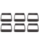 Set de forme de prajituri antiaderente, 6 bucati Handy KitchenServ