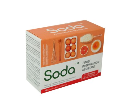 Bicarbonat de sodiu alimentar, 20 pliculete x 10g, Soda foto