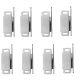 Set 8 Inchizatoare cu Contacte Magnetice Plasa Insecte Fereastra Alb