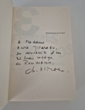 Carte cu autograf Charles Andre Nicole Femmes sur le dos Roman gay