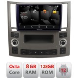 Navigatie Android Infiniti FX45 2007-2009, 8GB RAM, 128GB, CarPlay