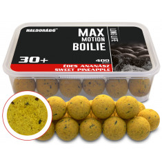 Haldorado - Boilies-uri Max Motion Boilie Long Life 30+, 400g, 30mm - Ananas dulce