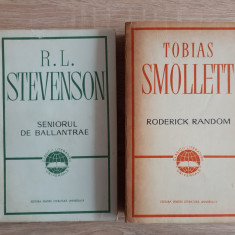 Seniorul de Ballantrae - R. L. STEVENSON / Roderick Random - TOBIAS SMOLLETT