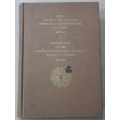 DEUXIEME CONGRES SCIENTIFIQUE INTERNATIONAL DU TABAC , 1958