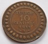 Tunisia, 10 Centimes 1917, Africa