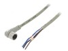 Cablu de conectare M12 PIN: 4 &icirc;n unghi 2m mufă CL mamă - Cablu de conectare M12 PIN: 4 &icirc;n unghi 2m